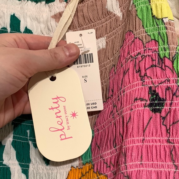 ✨ Anthropologie Puff-Sleeve Ruffle Romper Sz S - Picture 8 of 11